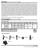 Предварительный просмотр 3 страницы HAMPTON BAY 56-ANTHL Use And Care Manual