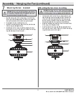 Предварительный просмотр 11 страницы HAMPTON BAY 56-ANTHL Use And Care Manual