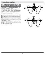 Предварительный просмотр 14 страницы HAMPTON BAY 56-ANTHL Use And Care Manual