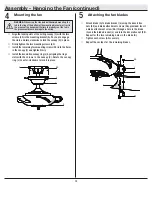 Предварительный просмотр 10 страницы HAMPTON BAY 56-ATR Use And Care Manual