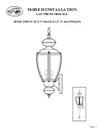 Предварительный просмотр 17 страницы HAMPTON BAY 560-293 Instruction Manual