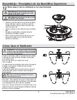 Предварительный просмотр 28 страницы HAMPTON BAY 58004 Use And Care Manual