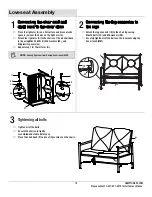 Предварительный просмотр 10 страницы HAMPTON BAY 584-475 Use And Care Manual