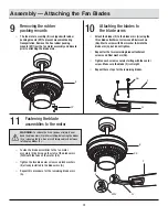 Предварительный просмотр 12 страницы HAMPTON BAY 593-543 AL958-ORB Use And Care Manual