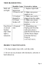 Предварительный просмотр 6 страницы HAMPTON BAY 594-817 Instruction Manual