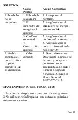 Предварительный просмотр 15 страницы HAMPTON BAY 594-817 Instruction Manual