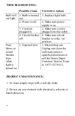 Preview for 6 page of HAMPTON BAY 596-897 Instruction Manual