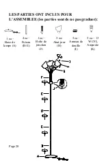 Предварительный просмотр 20 страницы HAMPTON BAY 598-821 Instruction Manual