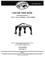 HAMPTON BAY 5LGZ1027-1 Use And Care Manual предпросмотр