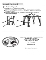 Preview for 8 page of HAMPTON BAY 5LGZ1291-V3 Use And Care Manual