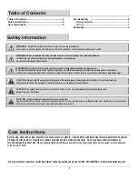 Preview for 2 page of HAMPTON BAY 5RGZ1389-WBS Use And Care Manual