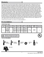 Preview for 3 page of HAMPTON BAY 600-512 Use And Care Manual