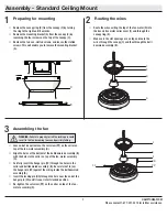 Preview for 7 page of HAMPTON BAY 600-512 Use And Care Manual