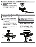 Preview for 11 page of HAMPTON BAY 600-512 Use And Care Manual