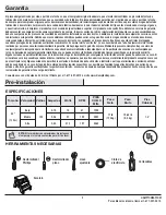 Preview for 17 page of HAMPTON BAY 600-512 Use And Care Manual