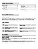 Preview for 2 page of HAMPTON BAY 667 176 Use And Care Manual