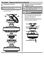 Preview for 10 page of HAMPTON BAY 68144 Use And Care Manual