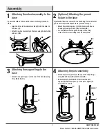 Preview for 7 page of HAMPTON BAY 68164 Use And Care Manual