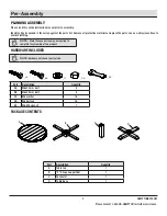 Preview for 3 page of HAMPTON BAY 6889A-SSS Use And Care Manual