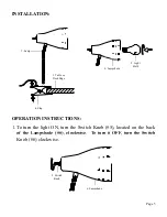 Preview for 5 page of HAMPTON BAY 717-880 Instruction Manual