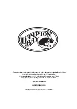 Предварительный просмотр 29 страницы HAMPTON BAY 745.0300.000 Use And Care Manual