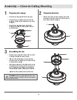 Предварительный просмотр 10 страницы HAMPTON BAY 756-450 Use And Care Manual