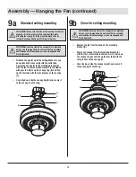 Предварительный просмотр 14 страницы HAMPTON BAY 756-450 Use And Care Manual