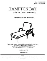 Предварительный просмотр 9 страницы HAMPTON BAY 765.0070.000 Use And Care Manual