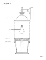 Предварительный просмотр 5 страницы HAMPTON BAY 796-371 Instruction Manual