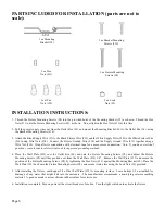 Предварительный просмотр 6 страницы HAMPTON BAY 796-371 Instruction Manual