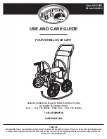 Preview for 1 page of HAMPTON BAY 840-H Use And Care Manual