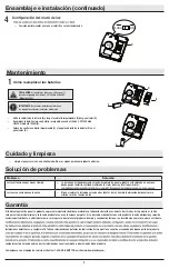 Preview for 4 page of HAMPTON BAY 84130 Use And Care Manual