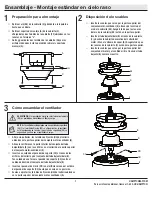 Preview for 22 page of HAMPTON BAY 9100 Use And Care Manual