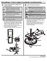 Preview for 24 page of HAMPTON BAY 9100 Use And Care Manual