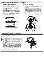 Предварительный просмотр 8 страницы HAMPTON BAY 91126 Use And Care Manual