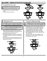 Предварительный просмотр 10 страницы HAMPTON BAY 91126 Use And Care Manual