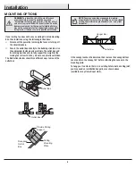 Preview for 6 page of HAMPTON BAY 91162 Use And Care Manual