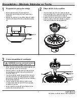 Preview for 22 page of HAMPTON BAY 91162 Use And Care Manual