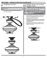 Предварительный просмотр 10 страницы HAMPTON BAY 91469 Use And Care Manual