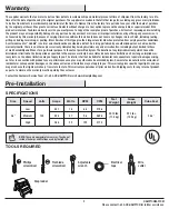 Preview for 4 page of HAMPTON BAY 91655 Use And Care Manual