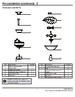 Preview for 6 page of HAMPTON BAY 91655 Use And Care Manual