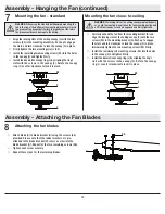 Preview for 11 page of HAMPTON BAY 91655 Use And Care Manual