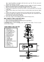 Предварительный просмотр 3 страницы HAMPTON BAY 939-473 Instruction Manual