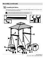 Preview for 16 page of HAMPTON BAY A103000201 Use And Care Manual