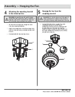 Предварительный просмотр 9 страницы HAMPTON BAY AC457-WH Use And Care Manual