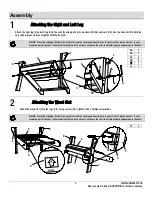 Preview for 5 page of HAMPTON BAY ADIRONDACK A211030203 Use And Care Manual