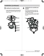 Предварительный просмотр 7 страницы HAMPTON BAY AERATRON Use And Care Manual