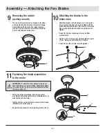 Предварительный просмотр 14 страницы HAMPTON BAY AG524-ORB Use And Care Manual