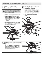 Предварительный просмотр 15 страницы HAMPTON BAY AG524-ORB Use And Care Manual