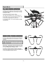 Предварительный просмотр 16 страницы HAMPTON BAY AG524-WH Use And Care Manual